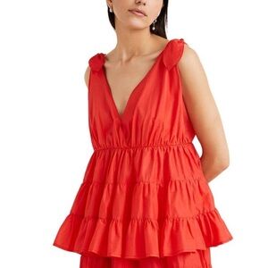 Merlette Dunand Red Blouse ✨❤️